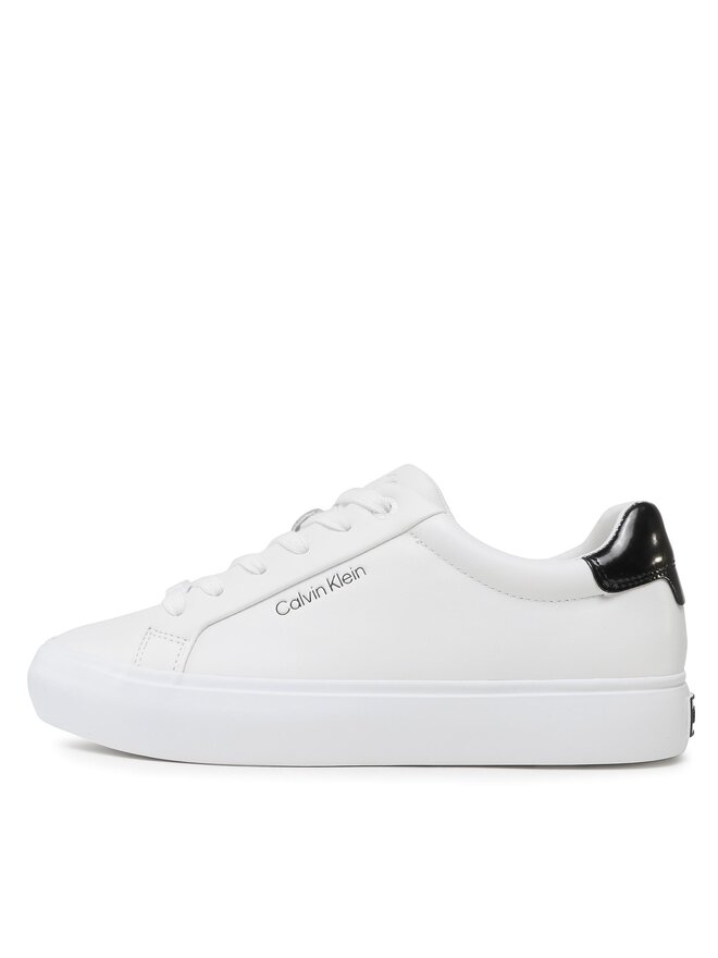 Calvin Klein Sneakersy Calvin Klein Vulc Lace Up HW0HW01681 Biały