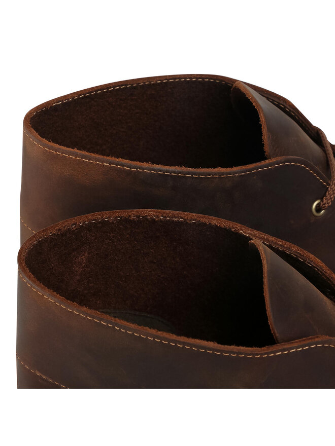 Clarks Šnurovacia obuv Clarks Bushacre 3 261535287 Hnedá