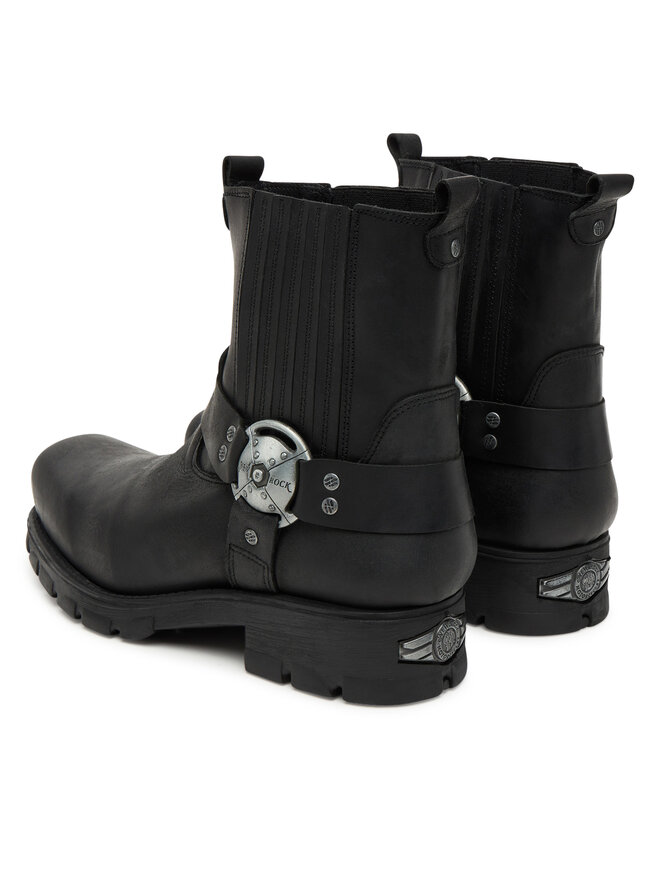 NEW ROCK Боти тип челси NEW ROCK NEW ROCK-M-7605 Черен