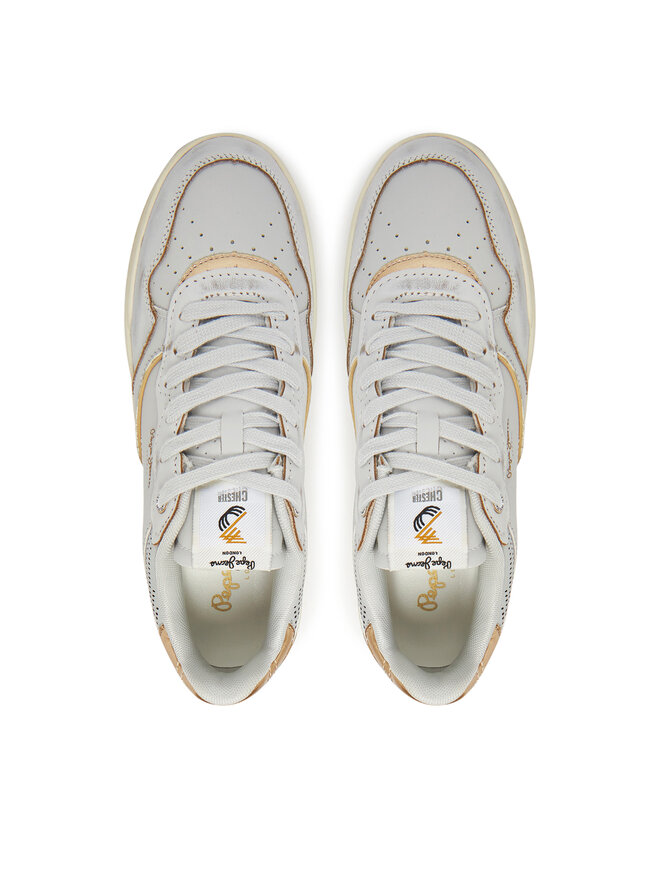 Pepe Jeans Αθλητικά Pepe Jeans Chester Distress W PLS00033 Λευκό