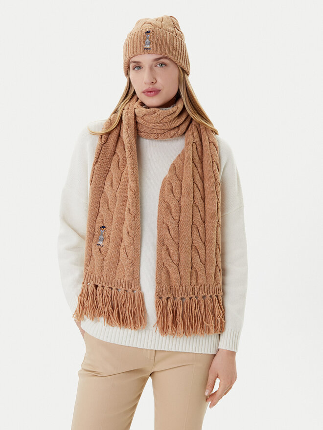 Polo Ralph Lauren Šal Polo Ralph Lauren 455981434003 Rjava