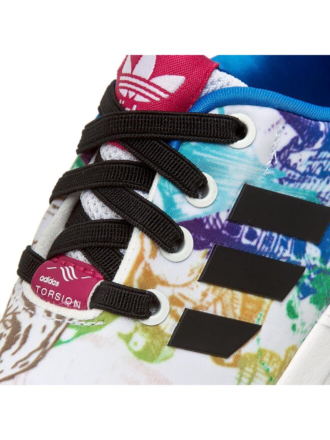 Buty adidas Zx Flux El I S76314 Ftwwht/Cblack/Bopink