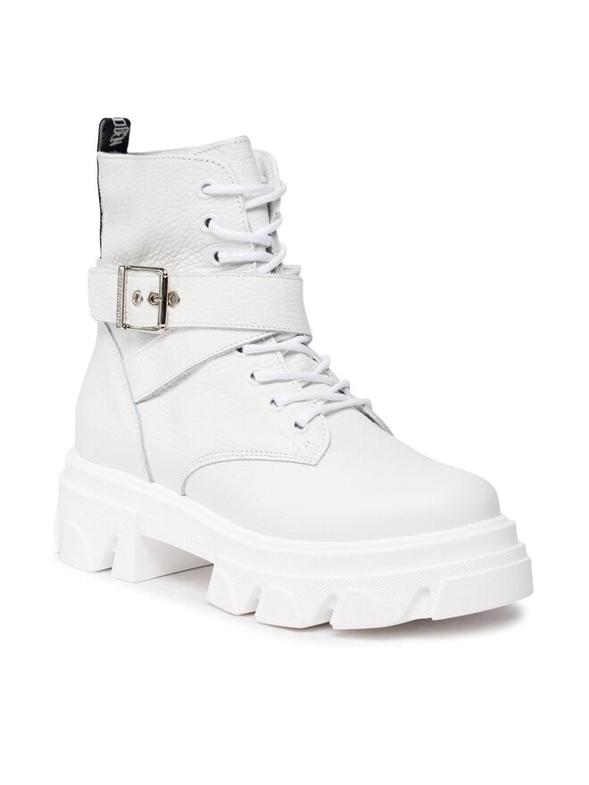 Steve Madden Ορειβατικά παπούτσια Steve Madden Mae Bootie SM19000034 SM19000034-107 Λευκό