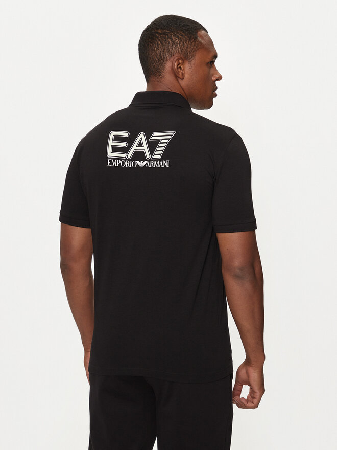 EA7 Emporio Armani EA7 Emporio Armani Poloshirt 6DPF16 PJVQZ 1200 Schwarz Regular Fit