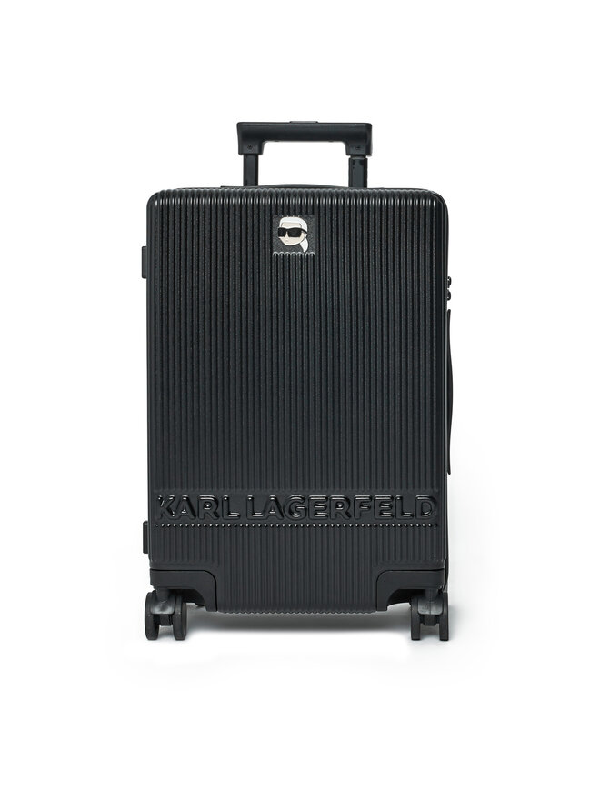 KARL LAGERFELD Walizka kabinowa KARL LAGERFELD A1W30421 Czarny