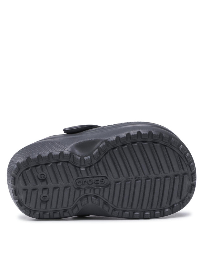 Crocs Şlapi Crocs Classic Lined Clog K 203506 Gri