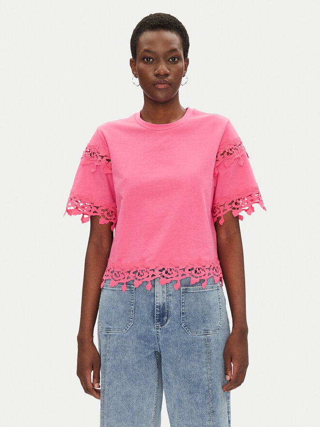 Morgan Morgan Camiseta 251-DFUTUR M Rosa Regular Fit