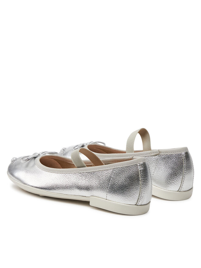 Geox Balerina Geox Jr Plie' J4555D 00044 C1007 S Ezüst