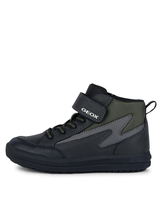 Geox J Arzach Boy D, Sneakers Niños, Negro, 31 EU