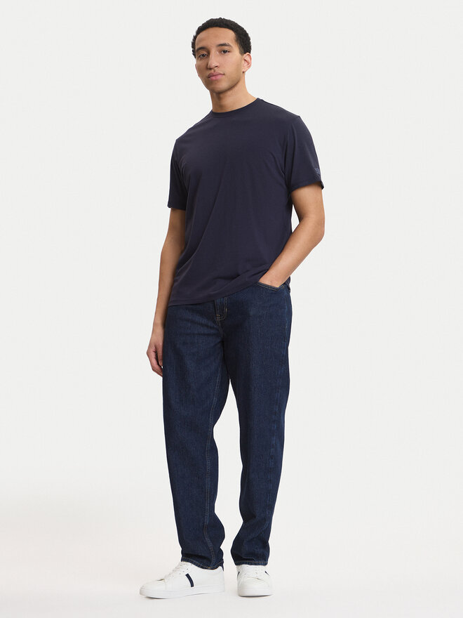 Guess Guess T-Shirt M6RI62 JR06K Dunkelblau Regular Fit