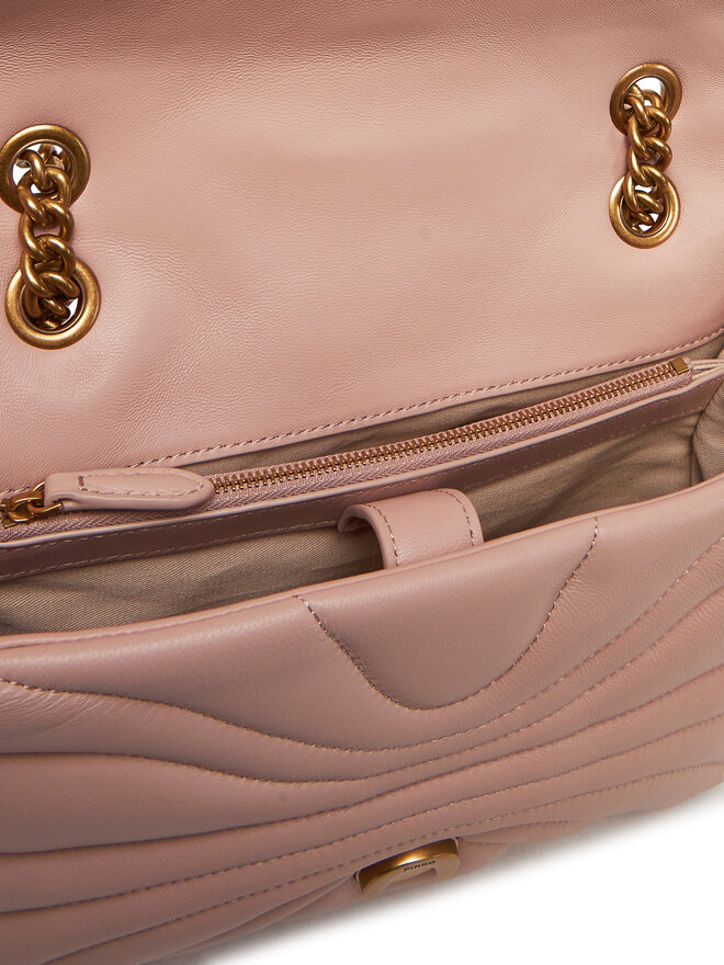 PINKO Handtasche PINKO Love Puff Classic Cl AI 24-25 PLTT 100038 A1EX Rosa