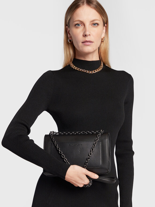 Calvin Klein Jeans Дамска чанта Calvin Klein Jeans Sculpted Ew Flap Conv25 Spec K60K610072 Черен
