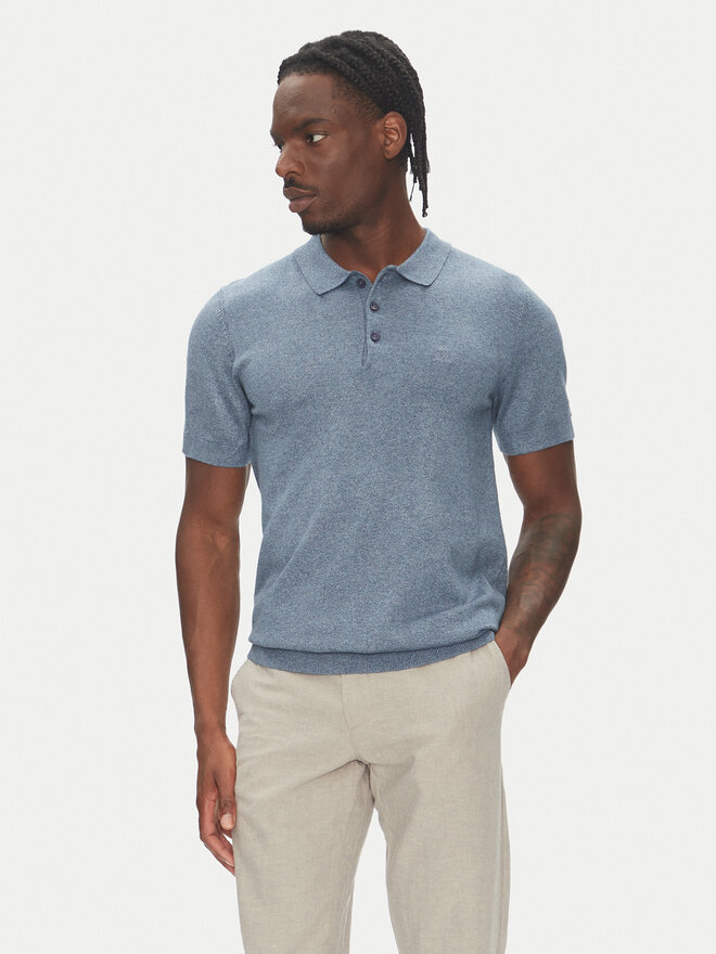 Lindbergh Lindbergh Polo 30-800159 Plava Slim Fit