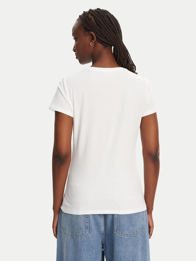 Liu Jo Liu Jo Camiseta WA5239 JS923 M9565 Blanco Regular Fit