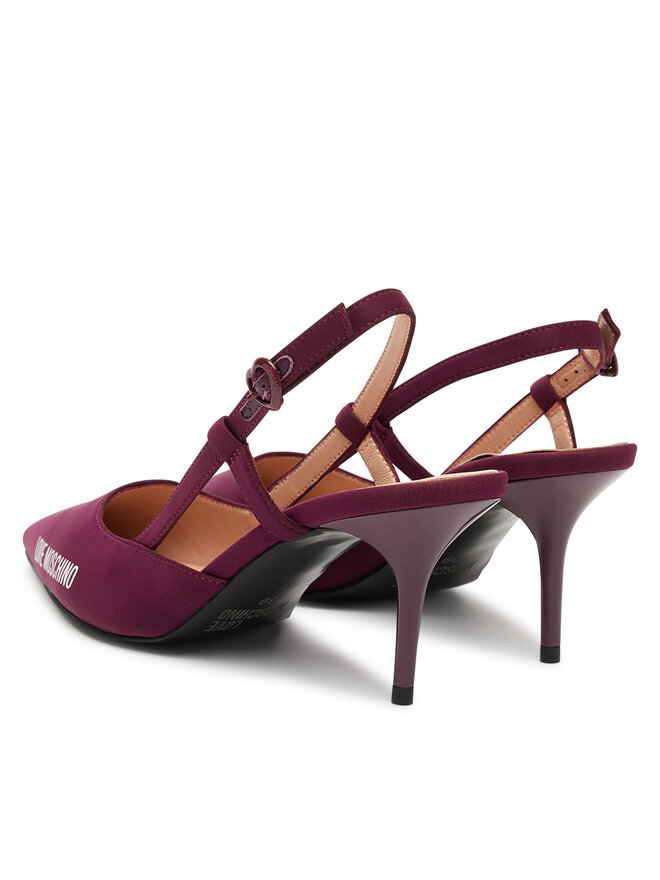 LOVE MOSCHINO Sandalen LOVE MOSCHINO JA10267G1NIMX55641 Dunkelrot