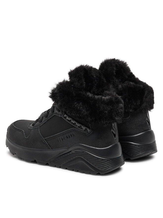 Skechers Stiefeletten Skechers Uno Lite - Comfurt Collar 310396L/BBK Schwarz