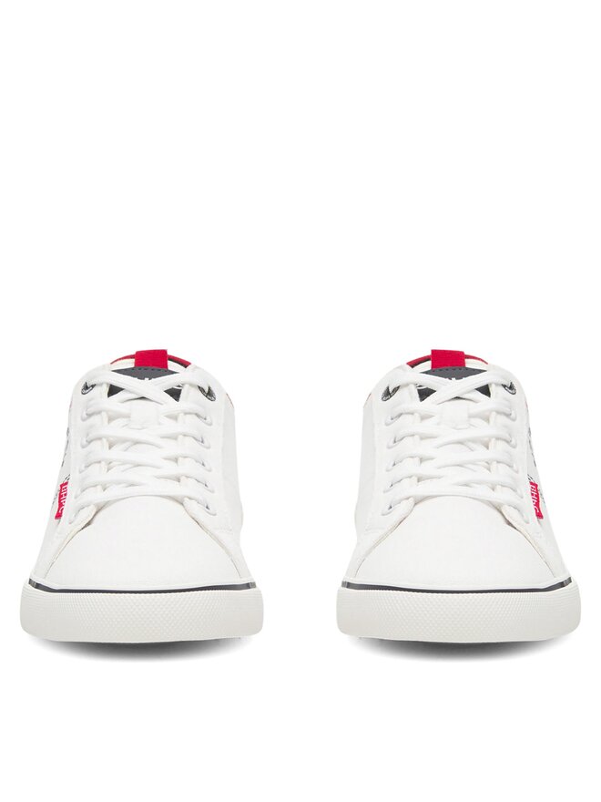 Beverly Hills Polo Club Sneakers aus Stoff Beverly Hills Polo Club M-VSS24010 Weiß