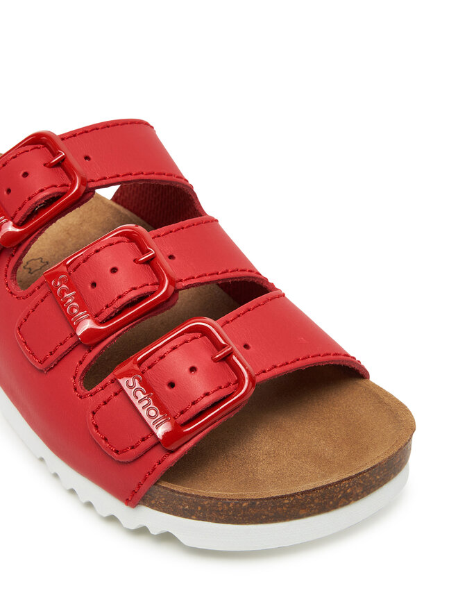 Scholl Шльопанці Scholl Rio Wedge Ad MF32151 Червоний