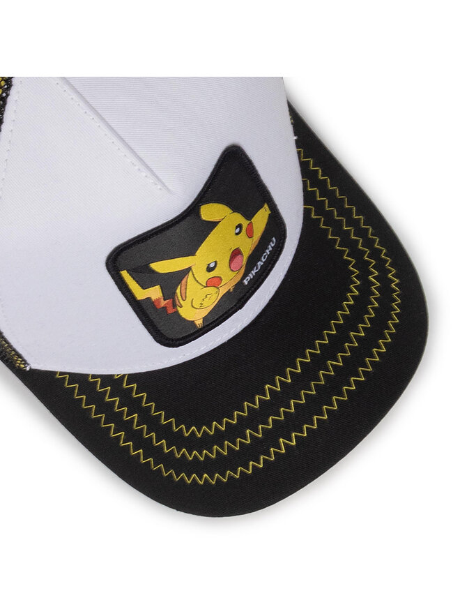 Capslab Czapka z daszkiem Capslab Pokemon Pikachu CL/PKM2/1/PIK5 Biały