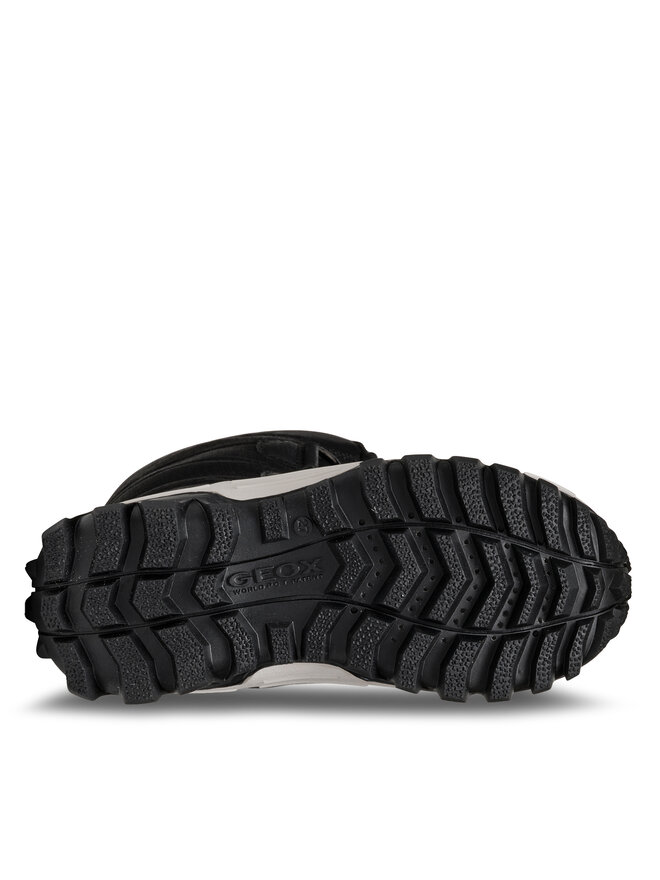 Geox Sněhule Geox J Himalaya Boy B Abx J46FRA 0FU50 C9999 M Černá