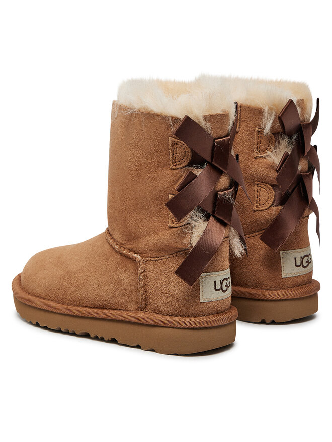 Ugg Čizme za snijeg Ugg T Bailey Bow II 1017394T Smeđa