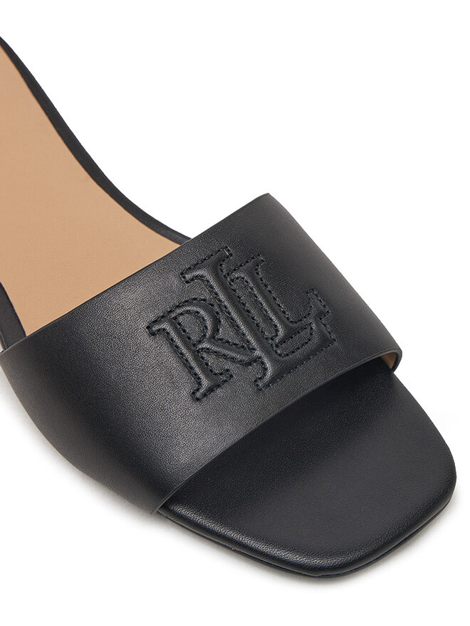 LAUREN RALPH LAUREN Šľapky LAUREN RALPH LAUREN Everley 802959142001 Čierna