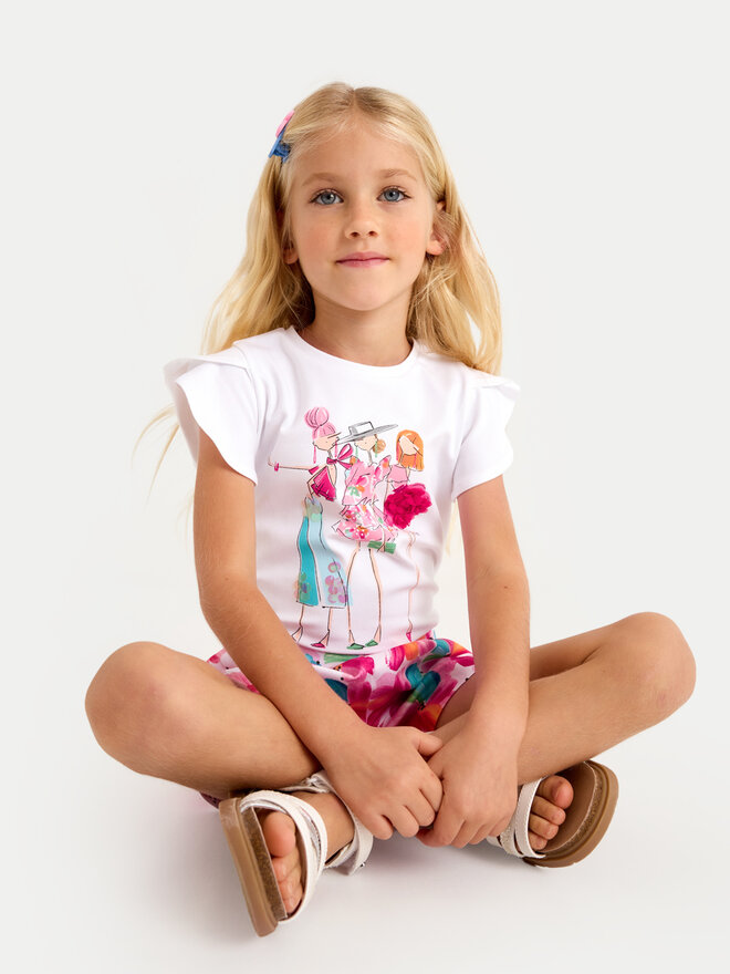Mayoral Mayoral T-shirt 3004 Bijela Regular Fit
