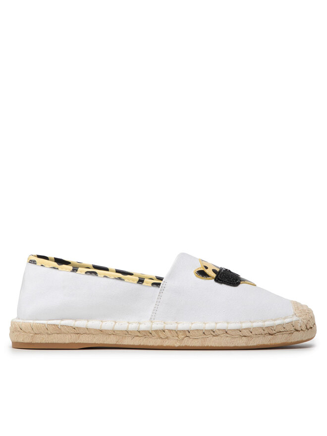 KARL LAGERFELD Espadrilky KARL LAGERFELD KL80117L Biela