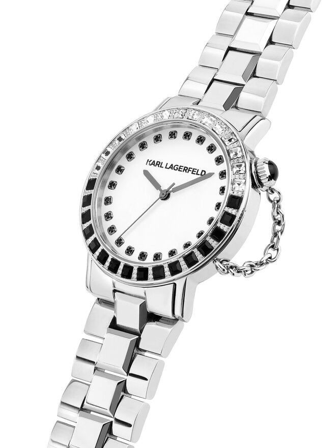 KARL LAGERFELD Ρολόι KARL LAGERFELD R0553100501 Ασημί