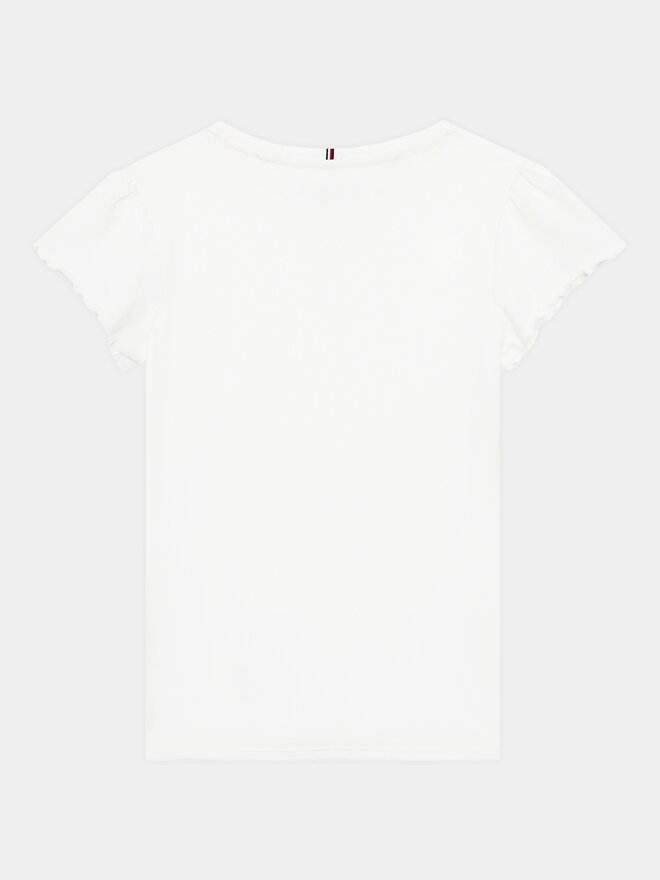 Tommy Hilfiger Tommy Hilfiger Marškinėliai Essential KG0KG07052 D Balta Regular Fit