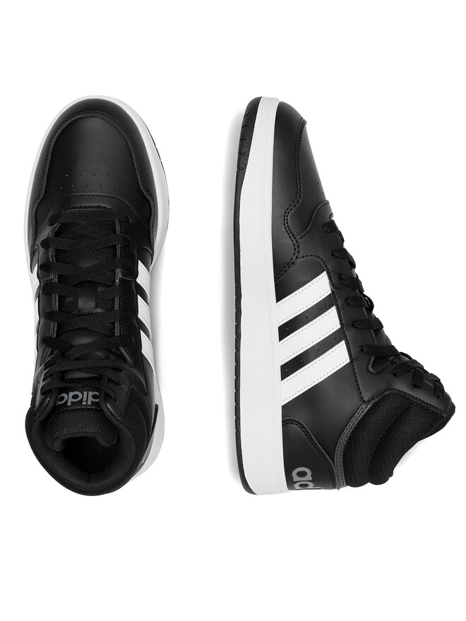 adidas Αθλητικά adidas HOOPS 3.0 MID GW3020 Μαύρο