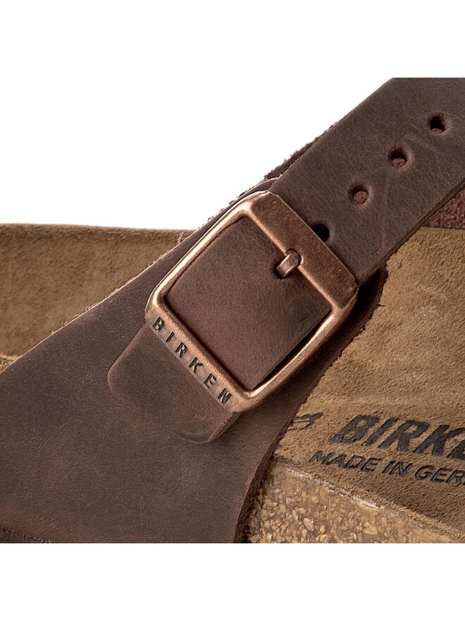 Birkenstock Čības uz pirksta Birkenstock Gizeh 0743831 Brūns