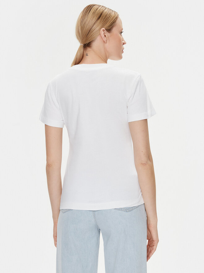 Calvin Klein Jeans Calvin Klein Jeans T-Shirt Monologo J20J222564 Weiß Slim Fit
