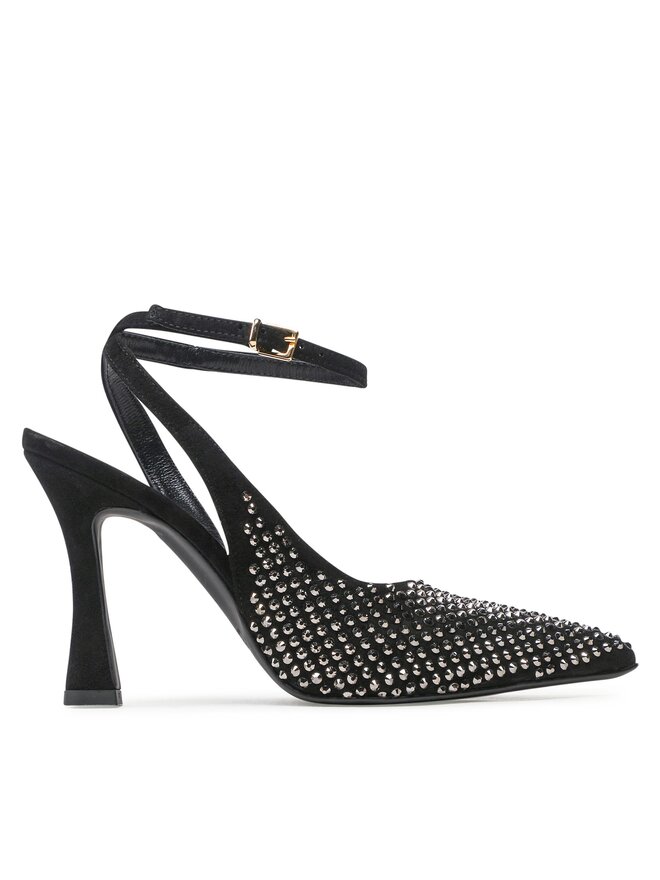 PINKO Туфлі на шпильці PINKO Lisette Slingback PE 23 BLKS1 100566 A0N6 Чорний