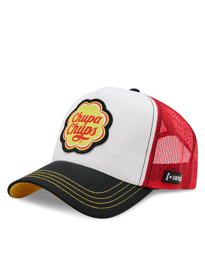 Capslab Шапка с козирка Capslab Chupa Chups Capslab Trucker CL/CC2/1/CT/LOG2 Бял