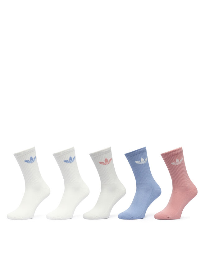 adidas Довгі шкарпетки adidas Trefoil Cushion KZ4010 Кольоровий