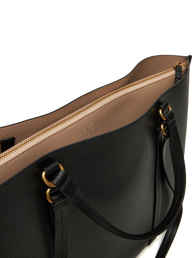 PINKO Handtasche Pinko Carrie Shopper Big PE 24 PLTT 102832 A1LF Schwarz