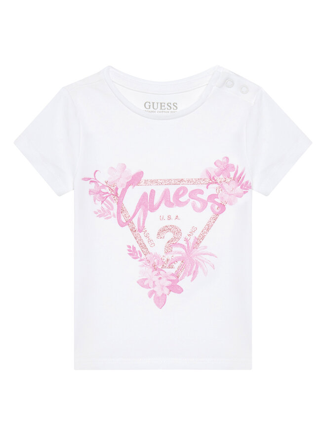 Guess Guess Футболка A5GI03 K6YW4 Білий Regular Fit