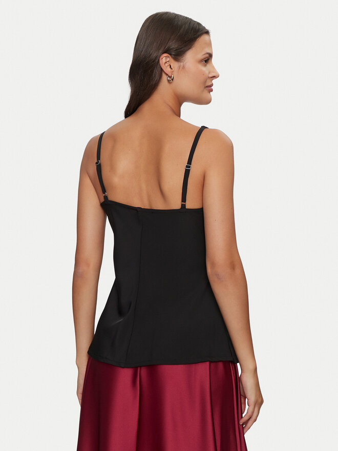 Rinascimento Rinascimento Top CFC0119900003 Schwarz Regular Fit