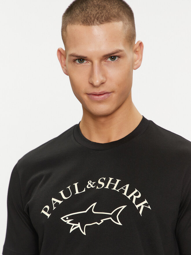 Paul&Shark Paul&Shark Marškinėliai 24411032 Juoda Regular Fit