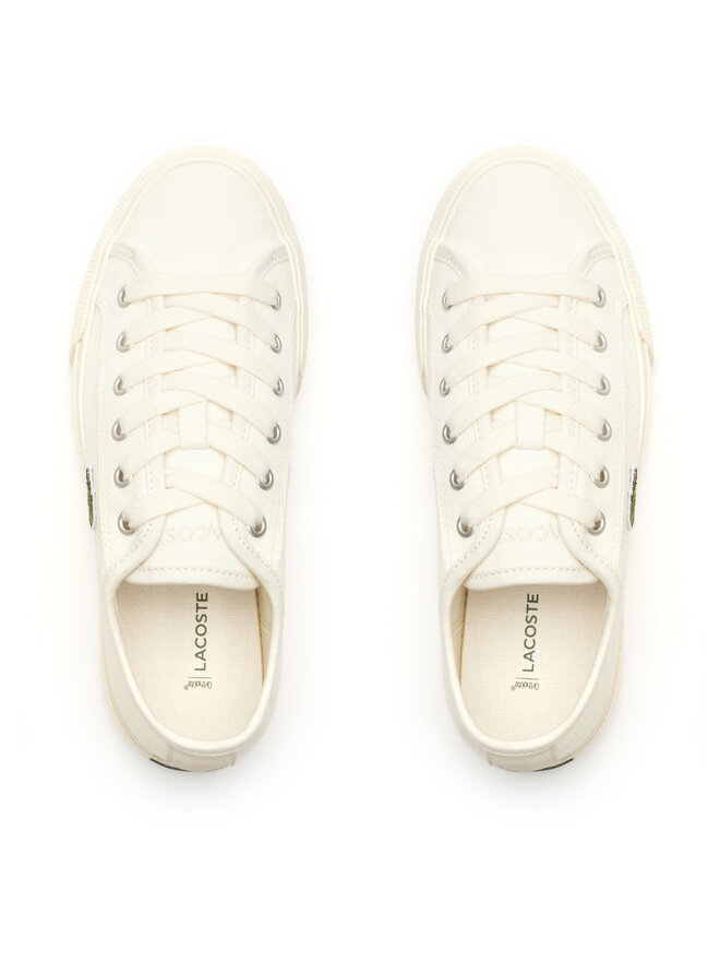 Lacoste Tenisice Lacoste Backourt 747CFA0006 Écru