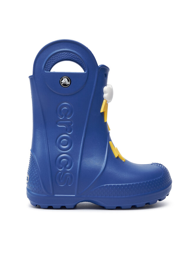 Gummistiefel Crocs Handle It Lightning Bolt Rain Boot Kids 210027 Blau eschuhe