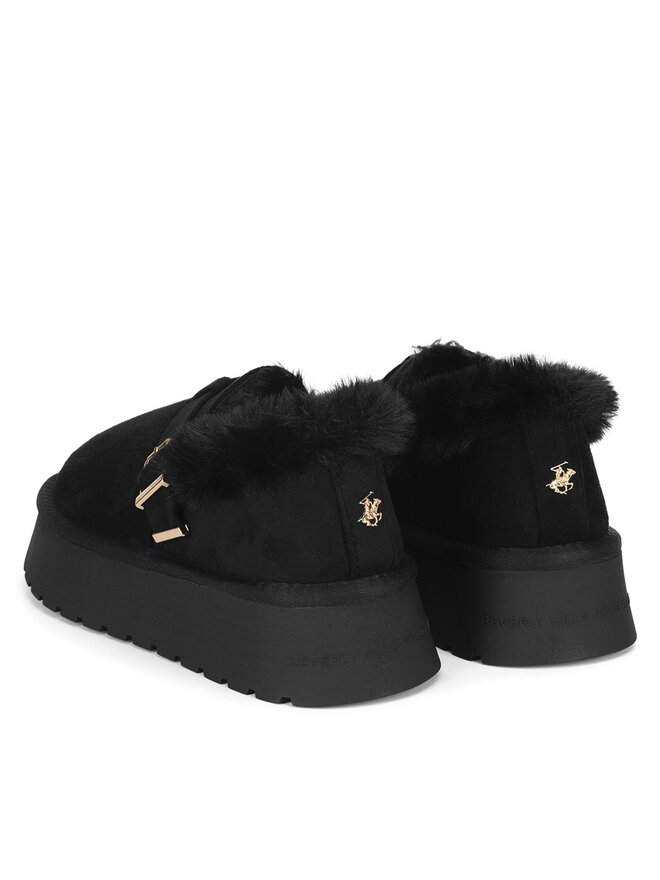 Beverly Hills Polo Club Kapcie Beverly Hills Polo Club WSX23-08 Czarny