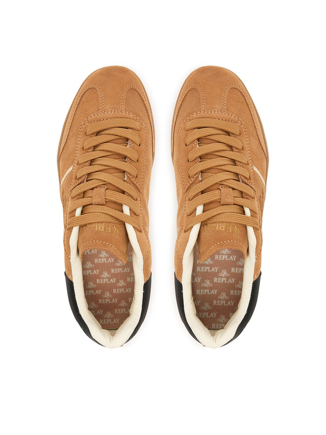 REPLAY Sneakersy REPLAY GWSD8.000.C0005L Hnědá