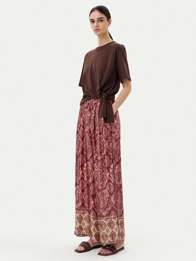ViCOLO ViCOLO Футболка UD0043 Коричневий Regular Fit