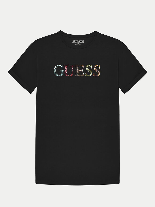Guess Guess T-Shirt J5GI38 J1314 Μαύρο Regular Fit