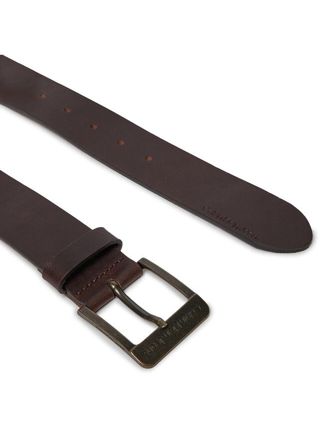 Calvin Klein Jeans Pánský pásek Calvin Klein Jeans J 4Cm Ckj Belt K50K510065 Hnědá