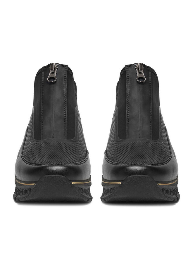 Rieker Półbuty Rieker 48053-00 Czarny