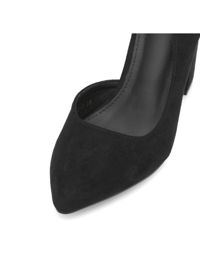DeeZee Czółenka DeeZee KL-F23012-1 Czarny