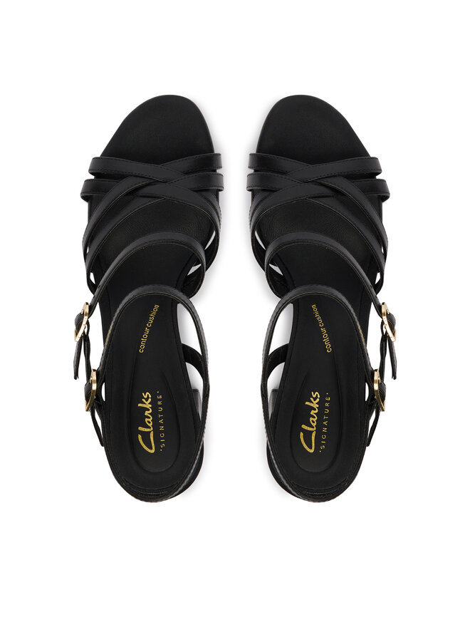 Clarks Босоніжки Clarks Ezoria Strap 26185893 Чорний
